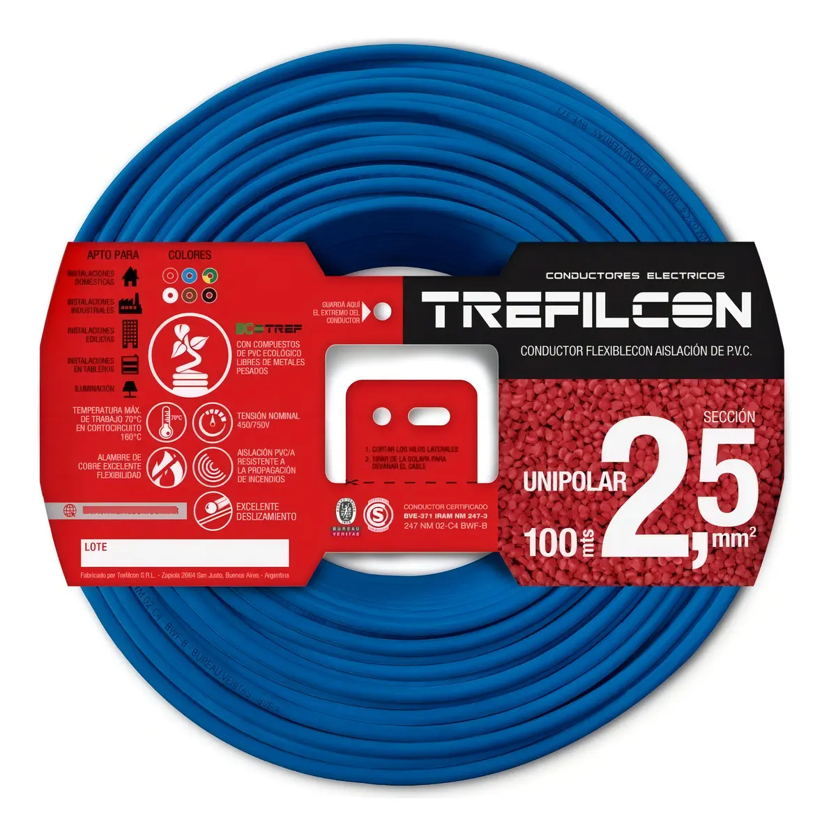 Cable Unipolar 2.5mm